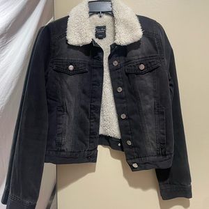 jean black jacket